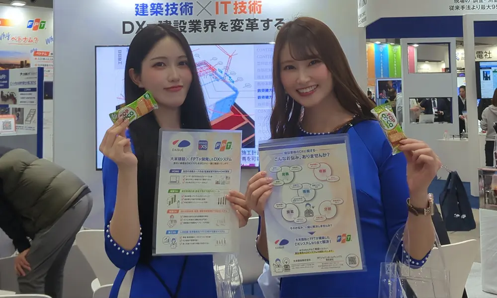 展示会・企業イベントで活躍するイベントコンパニオン派遣のイメージ｜東京を中心に全国対応の株式会社ファクト